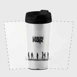Термокружка-непроливайка Группа Linkin Park - фото 2