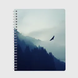 Тетрадь Орёл над лесом eagle over the forest