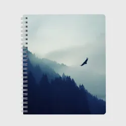 Тетрадь Орёл над лесом eagle over the forest