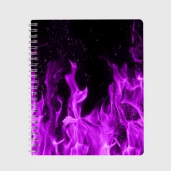 Тетрадь Фиолетовый огонь violet flame neon