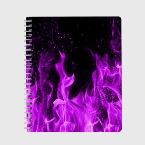 Тетрадь Фиолетовый огонь violet flame neon