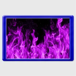 Магнит 45*70 Фиолетовый огонь violet flame neon