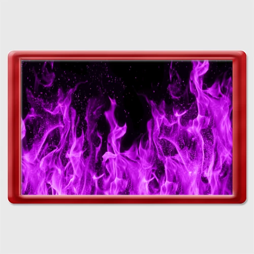 Магнит 45*70 Фиолетовый огонь violet flame neon