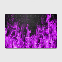 Головоломка Пазл магнитный 126 элементов Фиолетовый огонь violet flame neon