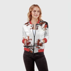 Женский бомбер 3D Сакура - фото 2