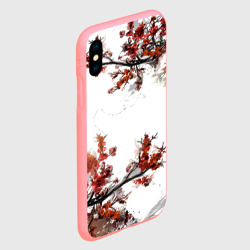Чехол для iPhone XS Max матовый Сакура - фото 2