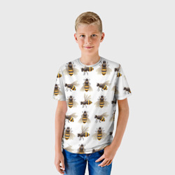 Детская футболка 3D Пчелы - фото 2
