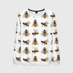 Мужской свитшот 3D Пчелы