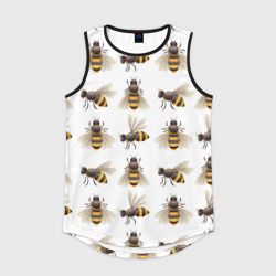 Мужская спортивная майка 3D Пчелы