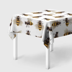 Скатерть 3D Пчелы