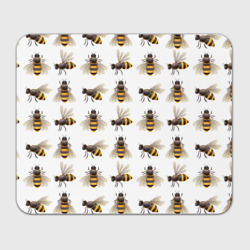 Прямоугольный коврик для мышки Пчелы