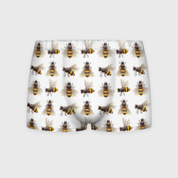 Пчелы – Мужские трусы 3D с принтом купить