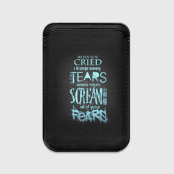 Картхолдер Magsafe магнитный Слова песни гр.Evanescence