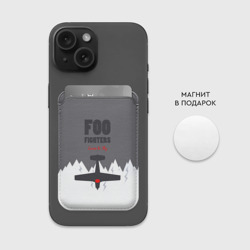 Картхолдер Magsafe магнитный Самолет Foo Fighters - фото 2