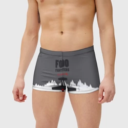 Мужские купальные плавки 3D Самолет Foo Fighters - фото 2