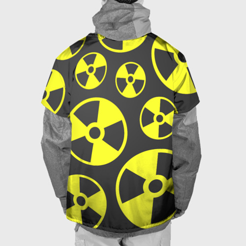 Накидка на куртку 3D Радиация, цвет 3D печать - фото 2