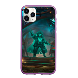 Чехол для iPhone 11 Pro матовый Sea of thieves