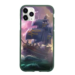Чехол для iPhone 11 Pro Max матовый Sea of thieves
