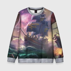 Детский свитшот 3D Sea of thieves