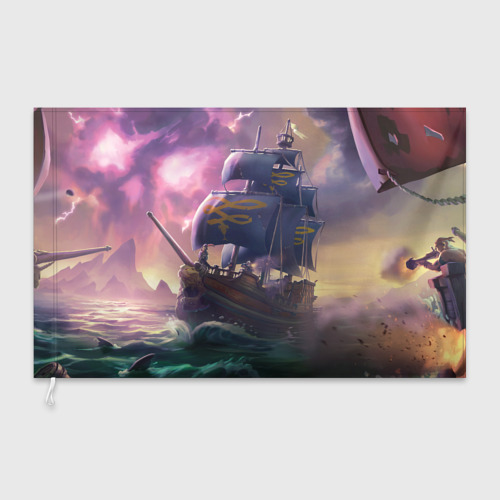 Флаг 3D Sea of thieves - фото 3