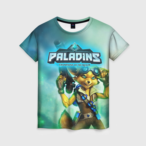 Женская футболка 3D Paladins, цвет 3D печать