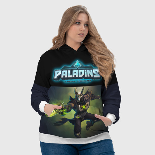 Женская толстовка 3D Paladins, цвет 3D печать - фото 6