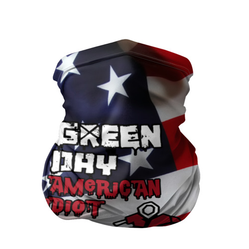 Бандана-труба 3D Green Day American Idiot Фото 01 Бандана-труба 3D Green Day American Idiot Фото 01