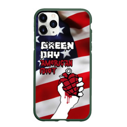 Чехол для iPhone 11 Pro матовый Green Day American Idiot