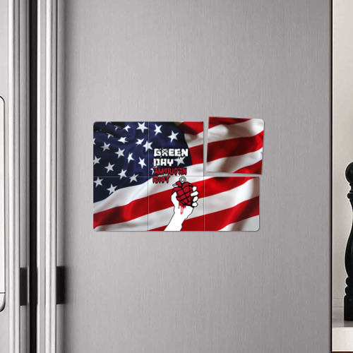 Магнитный плакат 3Х2 Green Day American Idiot - фото 4