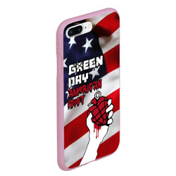 Чехол для iPhone 7Plus/8 Plus матовый Green Day American Idiot - фото 2