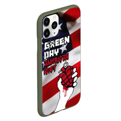 Чехол для iPhone 11 Pro матовый Green Day American Idiot - фото 2