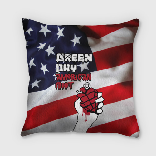 Подушка 3D Green Day American Idiot