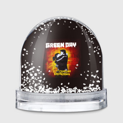 Игрушка Снежный шар Поцелуй Green Day