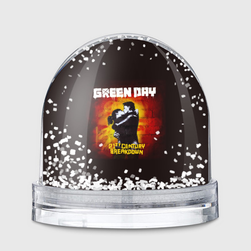 Игрушка Снежный шар Поцелуй Green Day