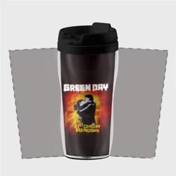 Термокружка-непроливайка Поцелуй Green Day - фото 2