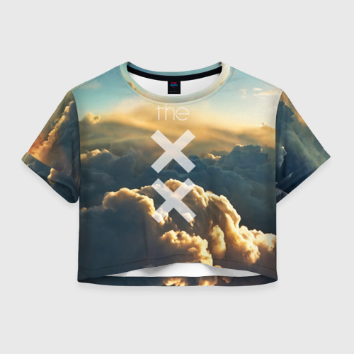 Женская футболка Crop-top 3D The XX, цвет 3D печать