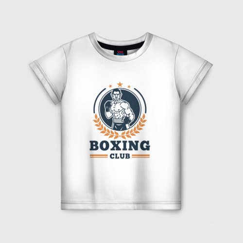 Детская футболка 3D Boxing club, цвет 3D печать