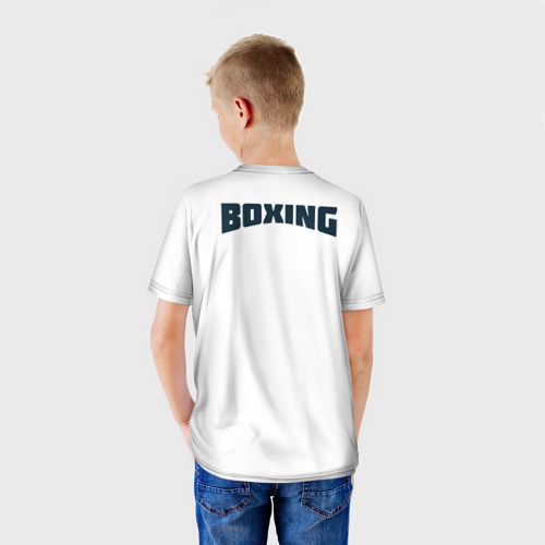 Детская футболка 3D Boxing club, цвет 3D печать - фото 4