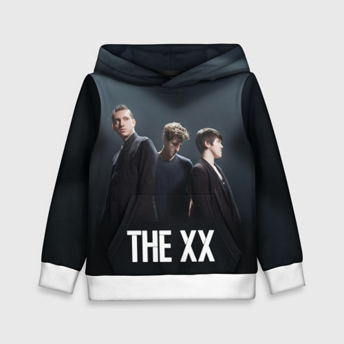 Детская толстовка 3D The XX, цвет белый