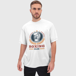 Мужская футболка oversize 3D Boxing club - фото 2