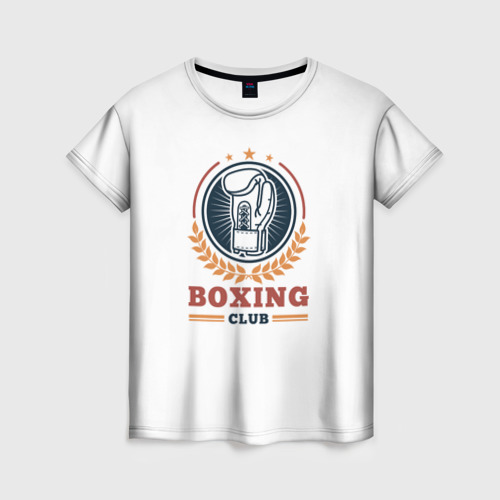 Женская футболка 3D Boxing club, цвет 3D печать