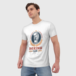 Мужская футболка 3D Boxing club - фото 2