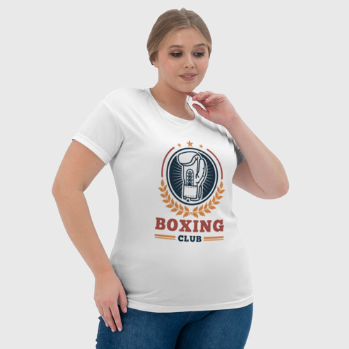 Женская футболка 3D Boxing club, цвет 3D печать - фото 6