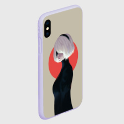 Чехол для iPhone XS Max матовый Nier Automata - фото 2