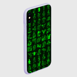 Чехол для iPhone XS Max матовый Персонажи Fallout - фото 2