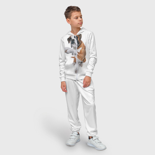 Детский 3D костюм с принтом Боксер, фото на моделе #1