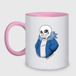 Кружка двухцветная Sans