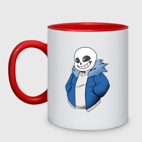 Кружка двухцветная Sans