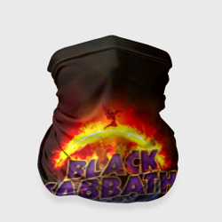 Бандана-труба 3D Black Sabbath земля в огне