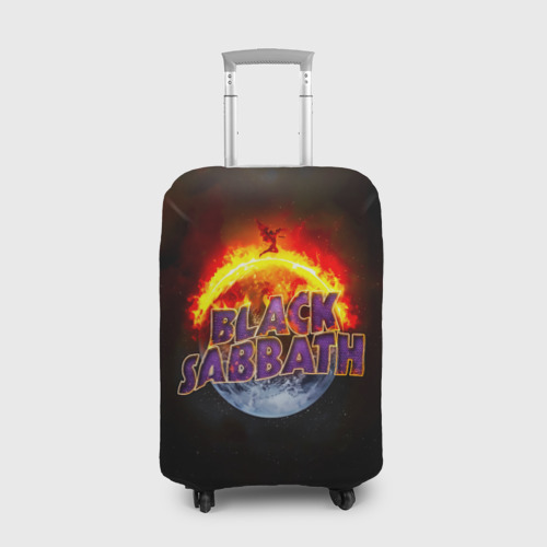 Чехол для чемодана 3D Black Sabbath земля в огне, цвет 3D печать